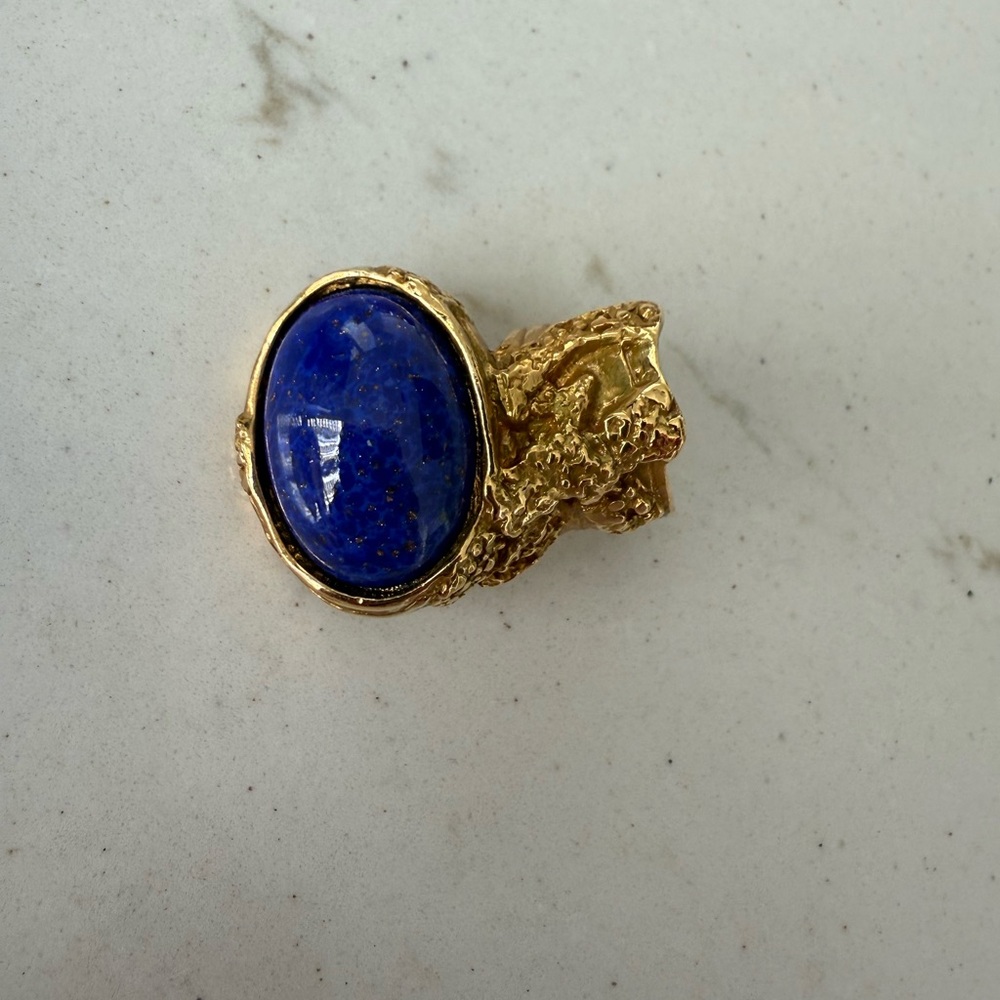 YSL Cabachon Ring Size 6